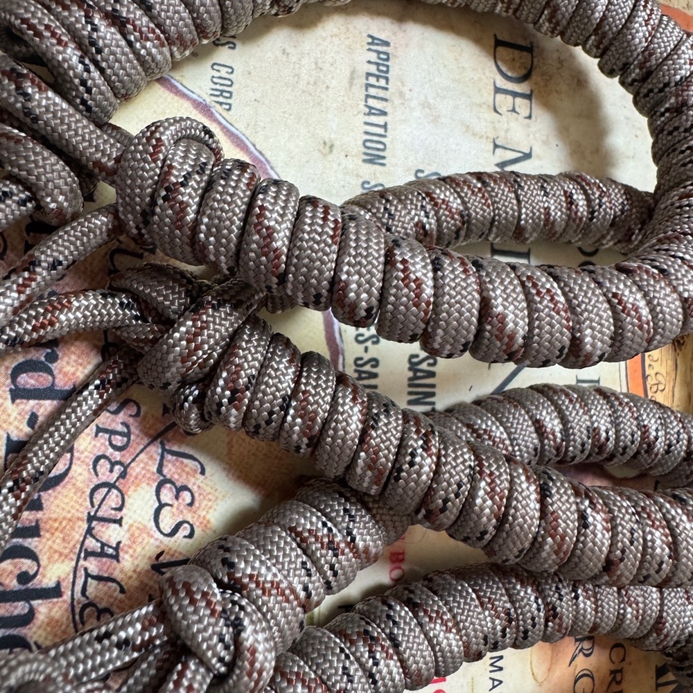 NEW Bundle 5 Men’s PARACORD Bracelets Adjust to fit Military style Utilitarian